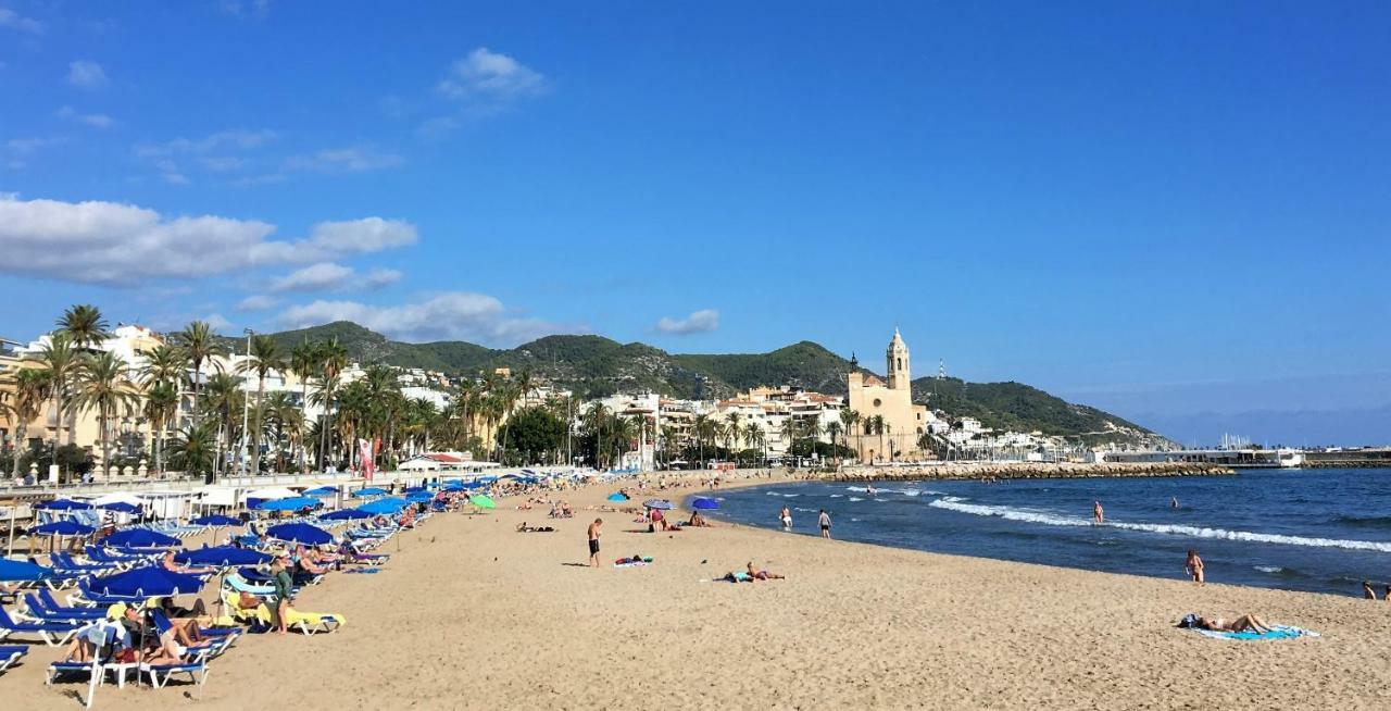 Apartamento Montroig 3 Atico Sitges Kültér fotó