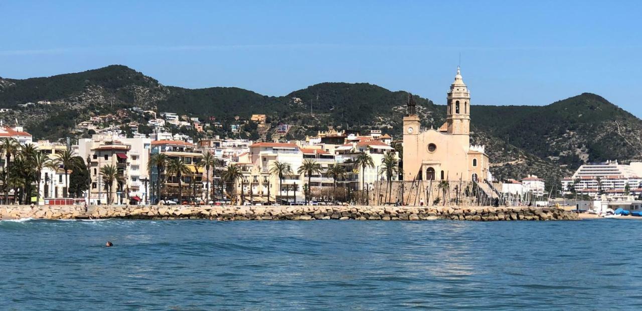 Apartamento Montroig 3 Atico Sitges Kültér fotó